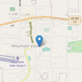 Map of Mountain View Oil & Propane