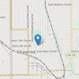 Map of Steve's Propane of Shawnee