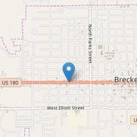 Map of Stephens County Propane