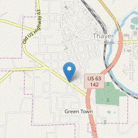 Map of Thayer L P Gas