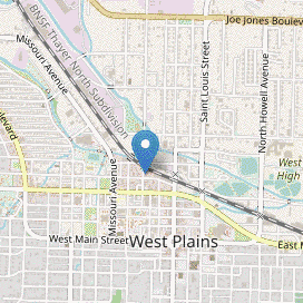 Map of West Plains Propane