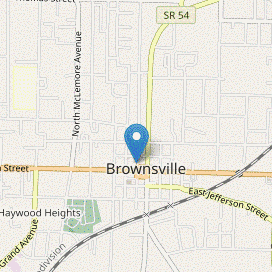 Map of City of Brownsville Utilities