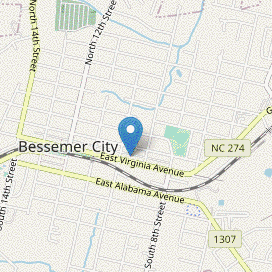 Map of Bessemer City Oil Co