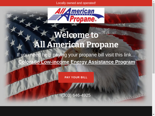 All American Propane, CO screenshot