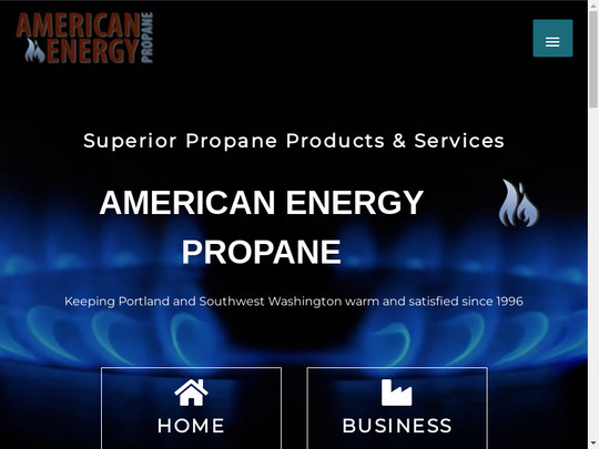 American Energy Propane Inc, OR screenshot