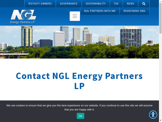 NGL Energy Partners, OK screenshot