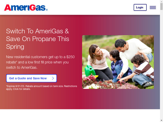 AmeriGas / Paradee Gas, DE screenshot